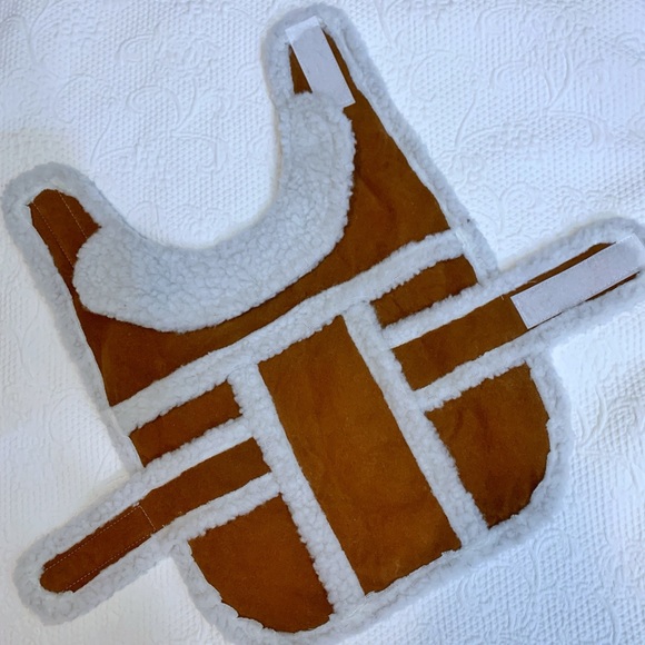 Dog Sherpa Fleece Vest Coat - Picture 6 of 8